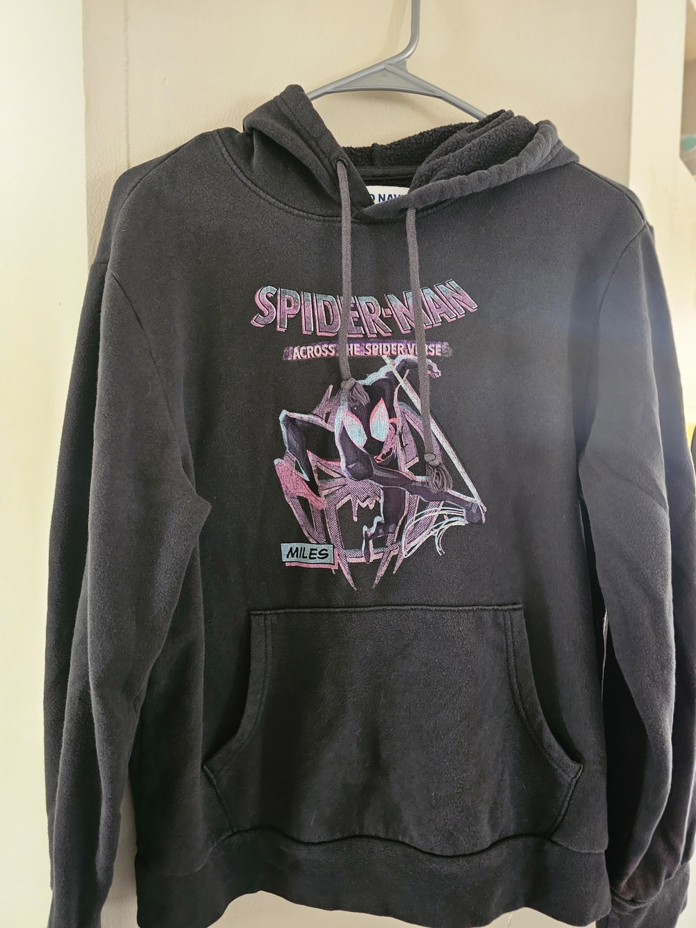 Old Navy Spider-Man Miles Graphic Pullover Hoodie
